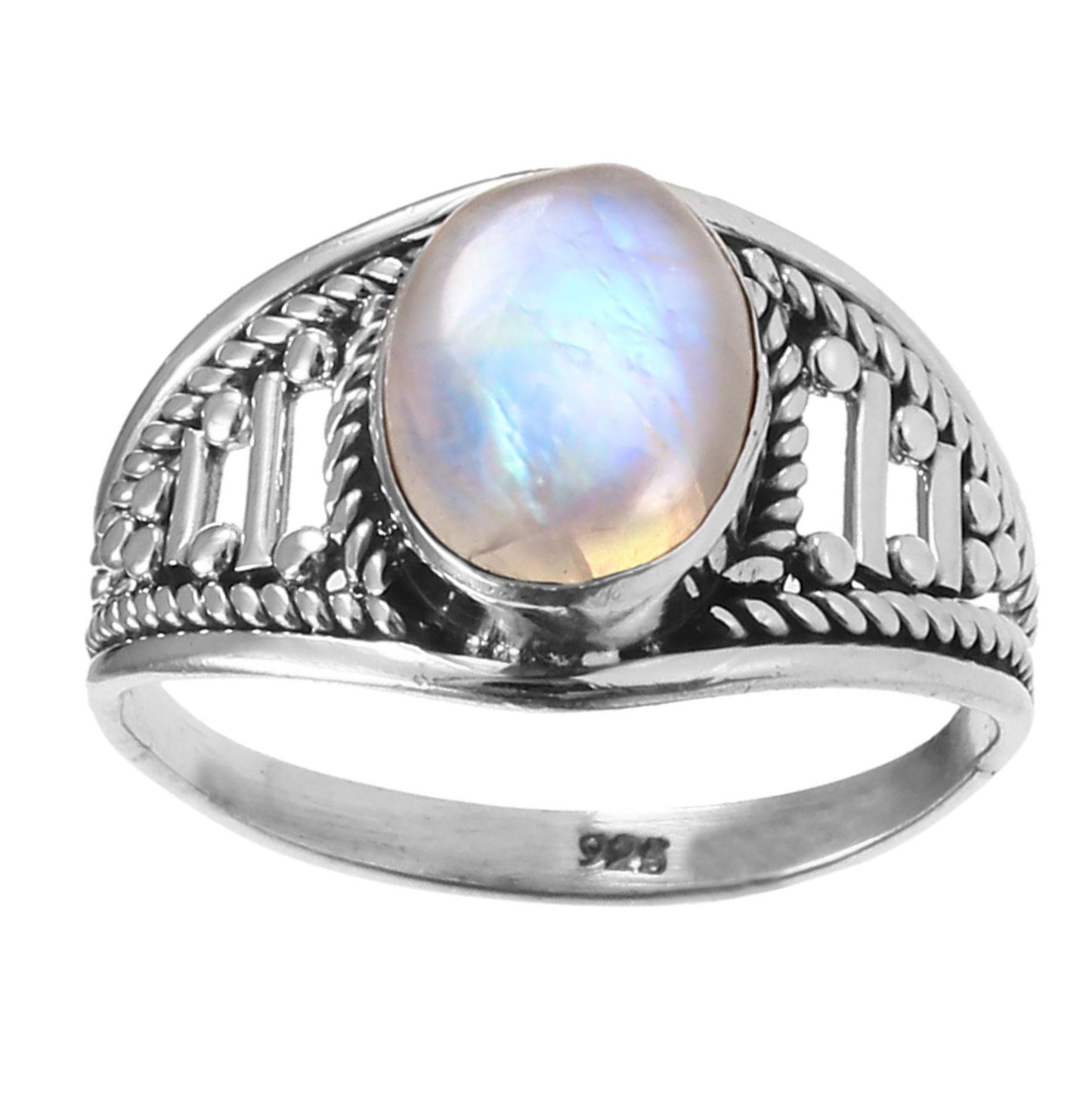 Maansteen Ring | Maat 16