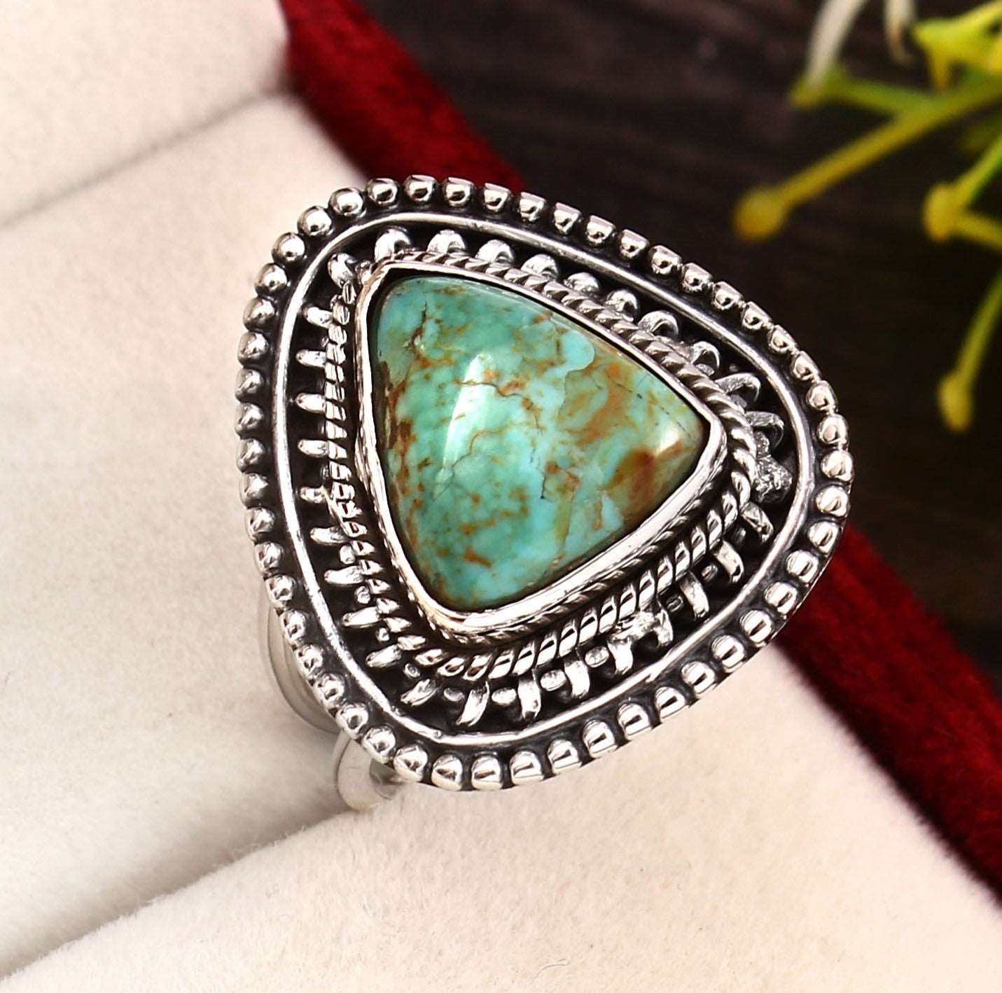 Kingman Turquoise Ring | Maat 18