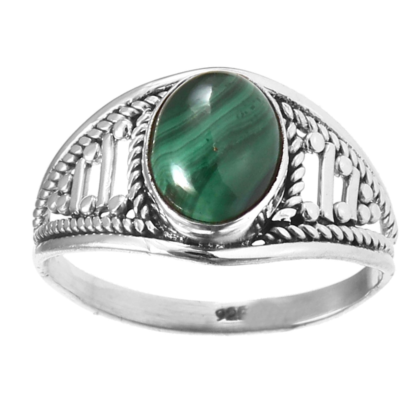 Malachiet Ring | Maat 18